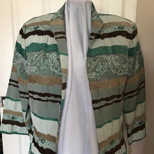 R STUDIO COLLECTION: BLUE JACKET SIZE 18